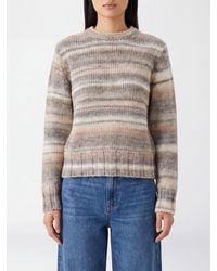 Kangra - Striped Wool-Blend Crewneck Jumper - Lyst