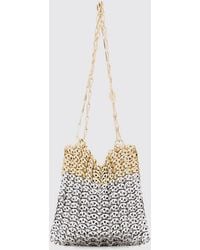 Rabanne - Iconic Skyline 1969 Bicolor Metallic Mesh Bag - Lyst