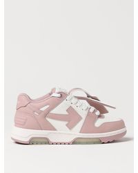 Off-White c/o Virgil Abloh - Off- baskets out of office rose et blanc - Lyst