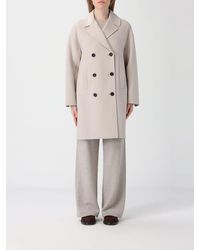 Max Mara - Double-Breasted Coat - Lyst