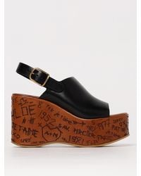 Chloé - Wedges Maxime Aus Leder - Lyst