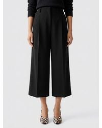 Jacquemus - Miami High-Waisted Cropped Wide-Leg Trousers - Lyst