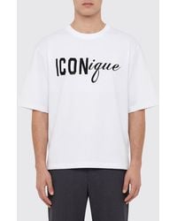 DSquared² - Icon Cotton T-Shirt - Lyst