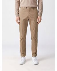 Rrd - Jo Terzilight Slim Fit Wool Blend Chino Trousers With Welt Pockets - Lyst