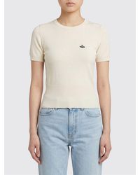 Vivienne Westwood - Orb Logo Cotton T-Shirts - Lyst