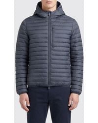Save The Duck - Hooded Padded Nylon Down Jacket - Lyst