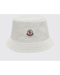 Moncler - Nylon Bucket Hat With Logo - Lyst