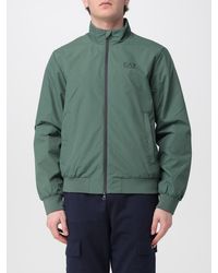 EA7 - Polyester Jacket With Logo - Lyst