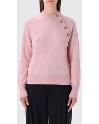 Balmain - Cashmere Pullover With Buttons - Lyst
