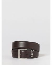 Saint Laurent - Calfskin Leather Belt - Lyst