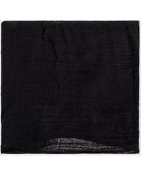 Rick Owens - Wool And Cashmere Blend Scarf With Fringed Edges - Lyst
