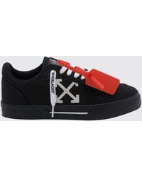 Off-White c/o Virgil Abloh - Vulcanized Canvas Sneakers With Arrow Logo And Rubber Sole - Lyst
