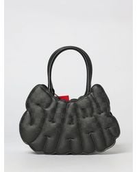 Sprayground - Spritz Shark Bubble Letters Saffiano Kunstledertasche - Lyst