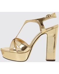 Jimmy Choo - Kesia Laminated Patent Leather Sandal - Lyst