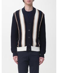 Kangra - Striped Cotton Cardigan - Lyst