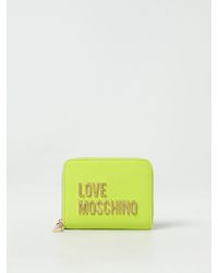 Love Moschino - Portafoglio in pelle sintetica con logo - Lyst