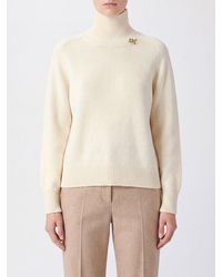 Fabiana Filippi - Virgin Wool Turtleneck Jumper With Metal Detail - Lyst
