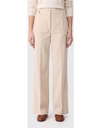 Herno - Straight Corduroy Trousers With High-Waist Design - Lyst