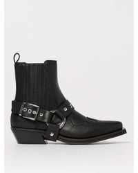 Ganni - Flat Ankle Boots - Lyst