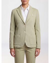 Circolo 1901 - Single Breasted Cotton Blazer - Lyst
