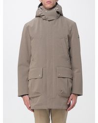 Peuterey - Technical Fabric Parka With Bib And Detachable Hood - Lyst