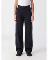 ICON DENIM - Poppy High-Waisted Wide Leg Jeans With Cut-Out Details - Lyst