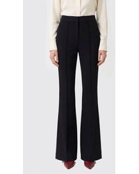 Jil Sander - Wool Flared Trousers - Lyst