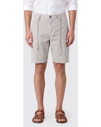 Myths - Linen Drawstring Shorts - Lyst