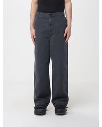 Carhartt - Parish Wide Leg Ribbed Cotton Trousers - Lyst