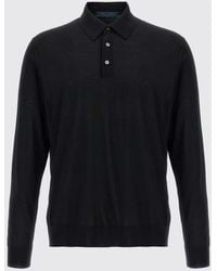 Kiton - Wool Knit Polo Shirt - Lyst