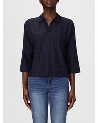 Emporio Armani - Jersey Polo Shirt - Lyst