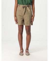 Liu Jo - Highwaisted Cotton Shorts - Lyst