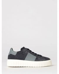 Hogan - H-Stripes Suede Sneakers - Lyst