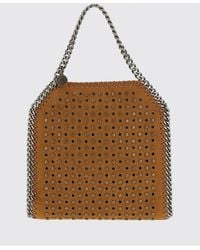 Stella McCartney - Falabella Small Alter Mat Handbag With Chain Trims - Lyst