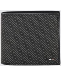 BOSS - Bifold Synthetic Leather Wallet With Monogram Pattern And Coin Pocket - Lyst