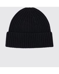 Lisa Yang - Ribbed 100% Cashmere Beanie Hat With Turn-Up Cuff - Lyst