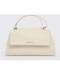 Orciani - Hammered Leather Sveva Longuette Bag - Lyst