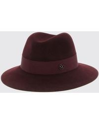 Maison Michel - Henrietta Wide-Brim Wool Felt Hat - Lyst