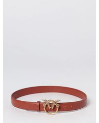 Pinko - Love Berry Leather Belt - Lyst