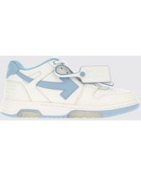 Off-White c/o Virgil Abloh - White Leather Out Of Office Sneakers - Lyst