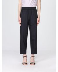 Tela - Wool Blend Cropped Fit Trousers - Lyst