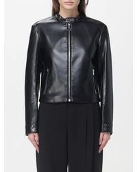 Patrizia Pepe - Faux Leather Biker Jacket - Lyst