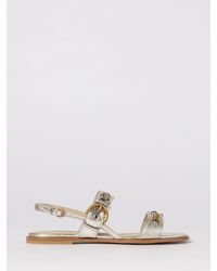 Pinko - Milly 08 Leder-Sandale - Lyst