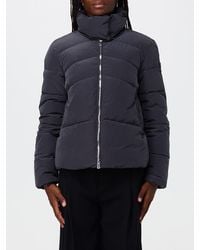 Pinko - Short Water-Repellent Quilted Nylon Down Jacket With High Neck - Lyst