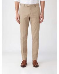 Santaniello - Gabardine Chino Trousers - Lyst