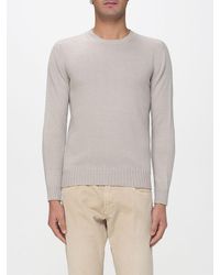 Drumohr - Cotton Crewneck Sweater - Lyst