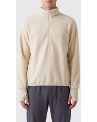 Entire studios - High Neck Zipped Fleece Sweatshirt - Lyst