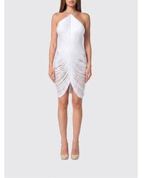 Philipp Plein - Mini Dress With Fringes - Lyst