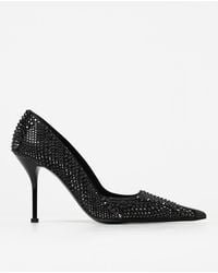McQueen - Punk 90Mm Crystal-Embellished Pumps - Lyst