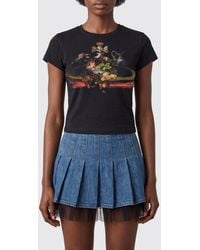Vivienne Westwood - Slim Fit Cotton T-Shirt With Front Graphic Print - Lyst